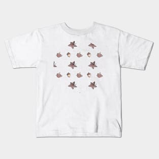 Fall Icons Pattern Kids T-Shirt